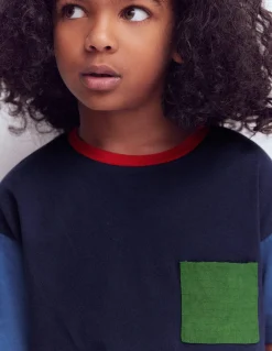 Boden Tops & T-Shirts-T-shirt décontracté en ripstop à poche Delft/artichaut/médiéval