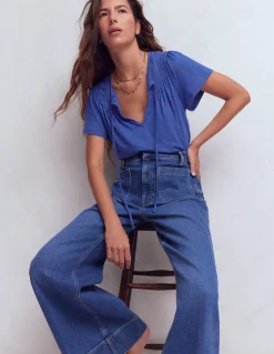 Boden Tops & T-Shirts-T-shirt Edi à détails Beaucoup blue