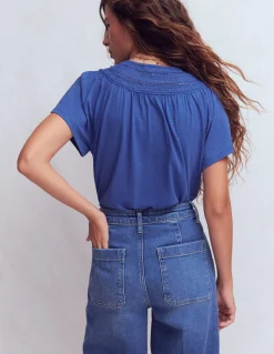 Boden Tops & T-Shirts-T-shirt Edi à détails Beaucoup blue