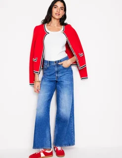 Boden Tops & T-Shirts-T-shirt essentiel en jersey Blanc