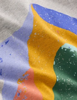 Boden Tops & T-Shirts-T-shirt graphique délavé Montagnes