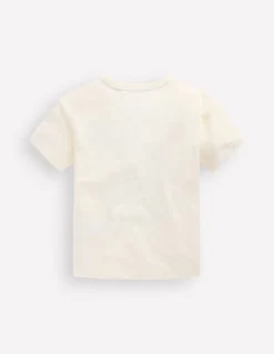 Boden Tops & T-Shirts-T-shirt graphique délavé Motif Sardine Can parchemin