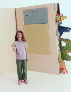 Boden Tops & T-Shirts-T-shirt imprimé à manches courtes Glaces violet