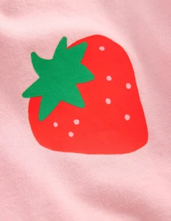 Boden Tops & T-Shirts-T-shirt imprimé à manches courtes Fraises rose