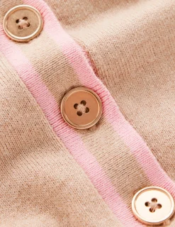 Boden Pulls & Gilets-T-shirt Liz à col tunisien Chinchilla Chiné