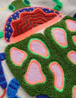 Boden Tops & T-Shirts-T-shirt manches longues à appliqué Insecte gris