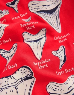 Boden Tops & T-Shirts-T-shirt phosphorescent Dents de requin corail chaud