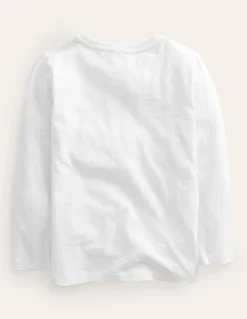Boden Tops & T-Shirts-T-shirt pour tous les jours à manches longues Blanc