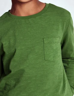 Boden Tops & T-Shirts-T-shirt pour tous les jours à manches longues Vert Brocoli