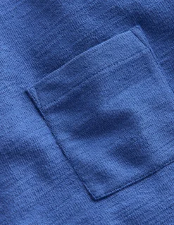 Boden Tops & T-Shirts-T-shirt semi-épais décontracté Bleu de Delft