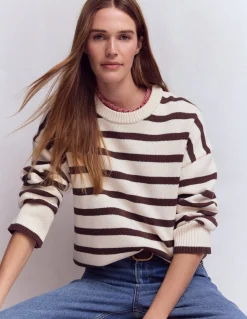 Boden Tops & T-Shirts-T-shirt volanté ultra-doux Rose vintage