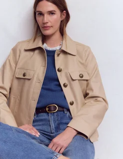 Boden Tops & T-Shirts-T-shirt volanté ultra-doux Blanc