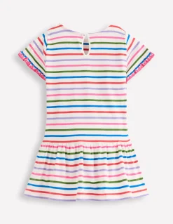 Boden Tops & T-Shirts|Robes-Tunique à emmanchures basses À Rayures Multicolores