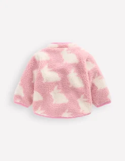 Boden Manteaux & Vestes-Veste douillette en borg Lapins rose