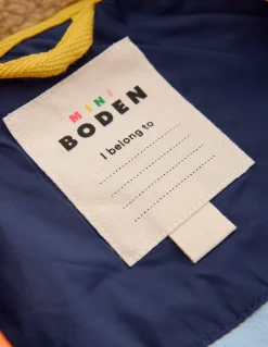 Boden Manteaux & Vestes-Veste en borg à chevrons Multi orange